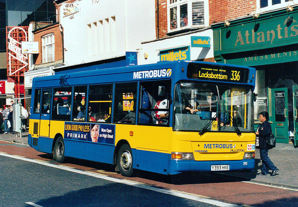 Route 336, Metrobus 393, Y393HKE, Bromley