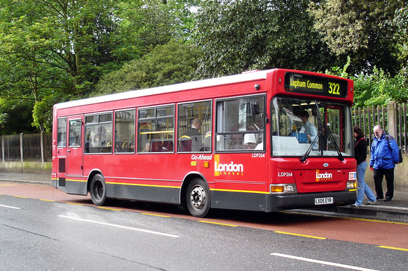 Route 322, London General, LDP264, LX05EYR, Herne Hill
