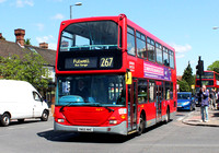 Route 267, London United RATP, SLE9, YN55NHC, Fulwell
