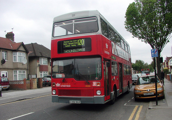 Route 120, London United, M1352, C352BUV, Southall