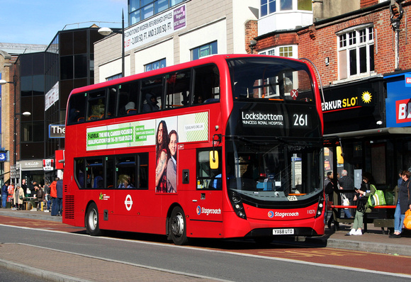 Route 261, Stagecoach London 11071, YX68UTO, Bromley