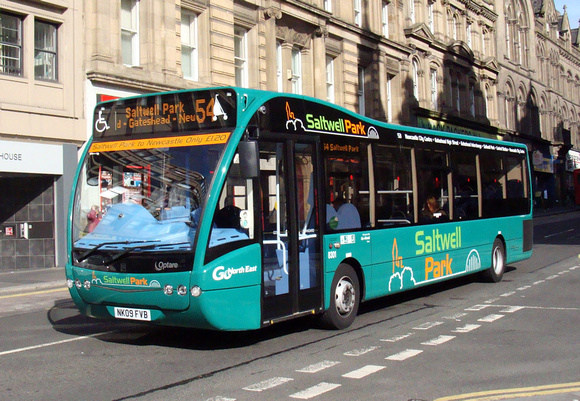 Route 54, Go North East 8301, NK09FVB, Newcastle