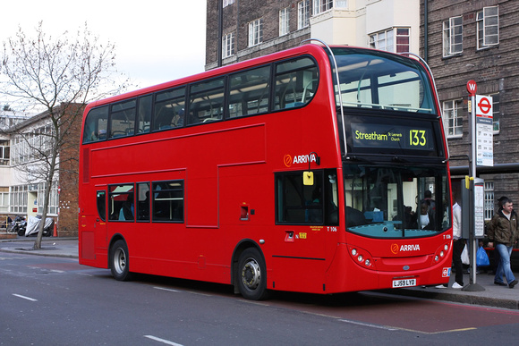 Route 133, Arriva London, T106, LJ59LYD, Streatham Hill