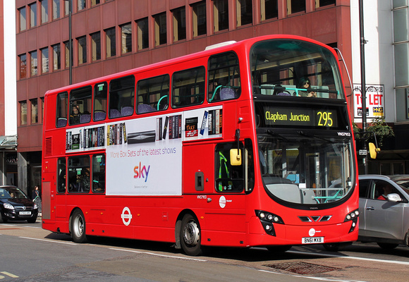 Route 295, Tower Transit, VN37953, BN61MXB, Hammersmith