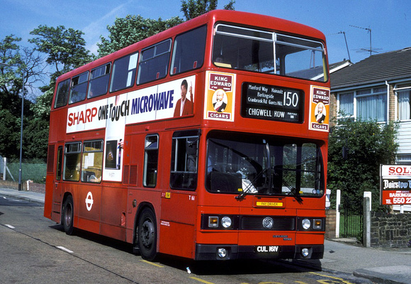 Route 150, London Transport, T161, CUL161V