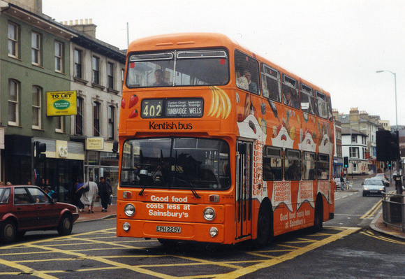 Route 402, Kentish Bus 673, EPH225V, Tunbridge Wells