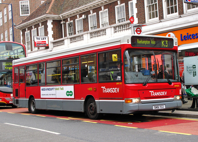 London Bus Routes | Route K3: Esher - Roehampton Vale | Route K3 ...