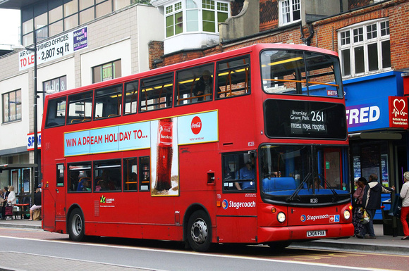 Route 261, Stagecoach London 18213, LX04FXA, Bromley