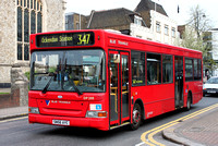 Route 347, Blue Triangle, DP208, SN56AYC, Upminster