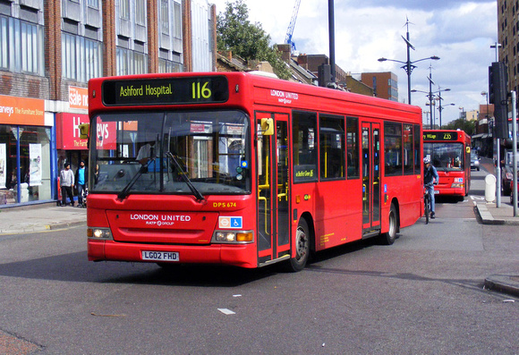 Route 116, London United RATP, DPS674, LG02FHD, Hounslow