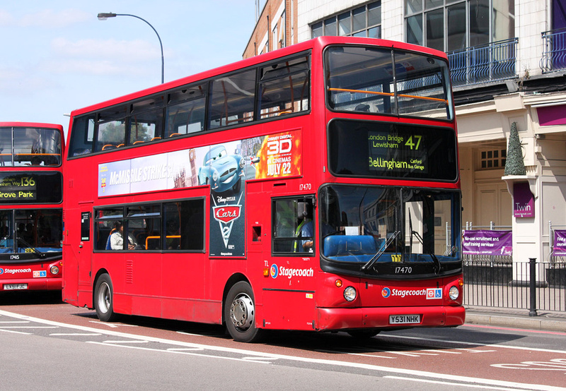 London Bus Routes | Route 47: Bellingham, Catford Bus Garage ...