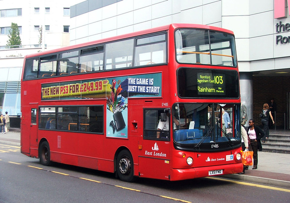 Route 103, East London ELBG 17485, LX51FMD, Romford