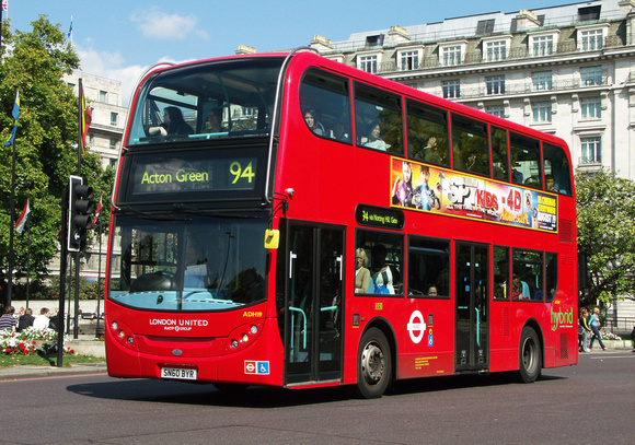 Route 94, London United RATP, ADH19, SN60BYR, Marble Arch