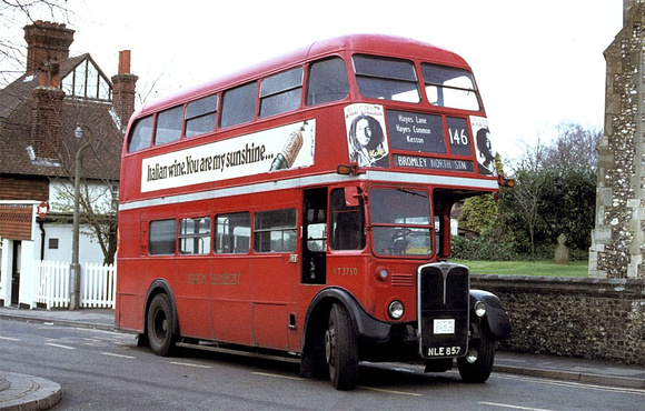 Route 146, London Transport, RT3750, NLE857, Downe