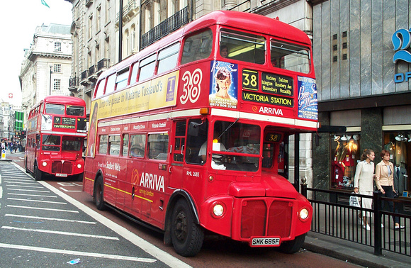 Route 38, Arriva London, RML2685, SMK685F, Piccadilly