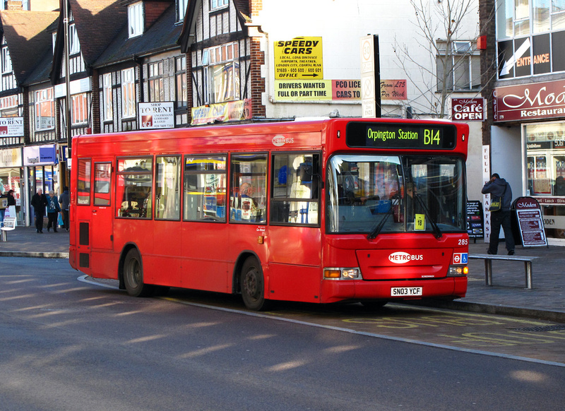 London Bus Routes Route B14 Bexleyheath Shopping Centre Orpington