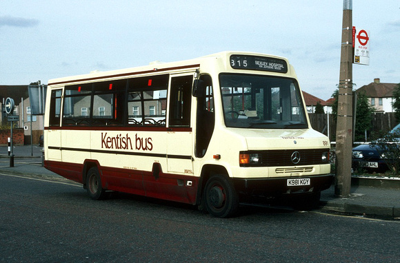 Route B15, Kentish Bus 891, K981KGY
