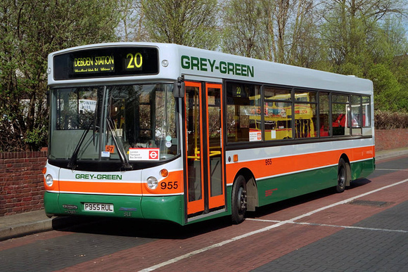 Route 20, Grey Green 955, P955RUL, Walthamstow