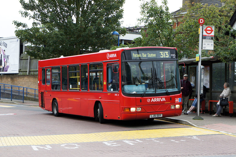 London Bus Routes | Route 313: Chingford Station - Potters Bar Station