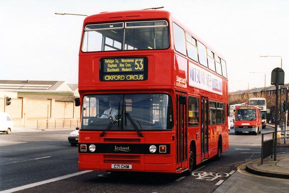 Route 53, Stagecoach Selkent, L71, C71CHM, Woolwich