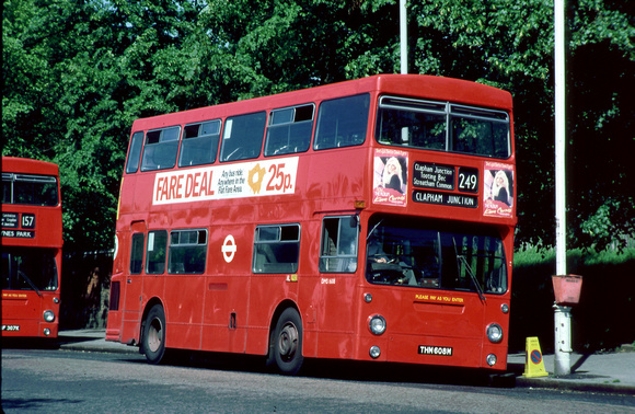 Route 249, London Transport, DMS1608, THM608M, Crystal Palace