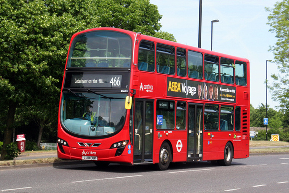 Route 466, Arriva London, DW311, LJ10CUW, Addington Village