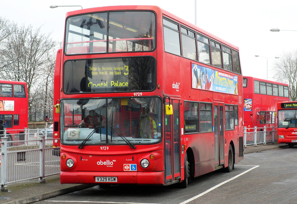 Route 3, Abellio London 9729, V329KGW, Crystal Palace