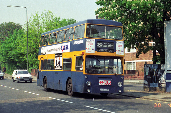 Route 358, Metrobus, DMS2173, OJD173R, Anerley