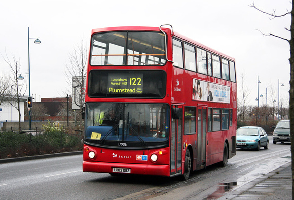 Route 122, Selkent ELBG 17906, LX03ORZ, Woolwich