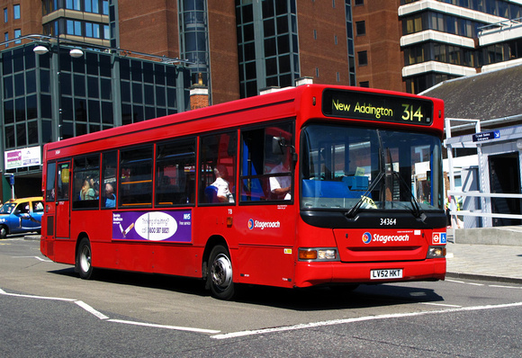 Route 314, Stagecoach London 34364, LV52HKT, Bromley