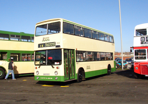 Route 14, Blackpool Transport 353, UHG353Y, Blackpool