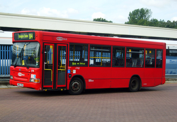 Route B14, Metrobus 278, SN03YBS, Orpington