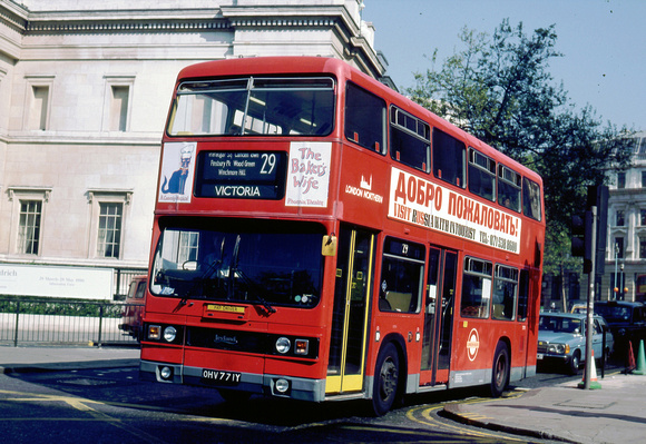 Route 29, London Northern, T771, OHV771Y
