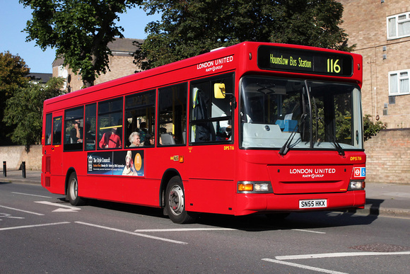 Route 116, London United RATP, DPS716, SN55HKX