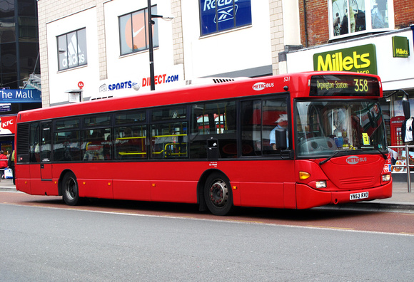 Route 358, Metrobus 521, YN53RXO, Bromley