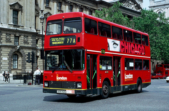 Route 77A, London General, VC5, G105NGN