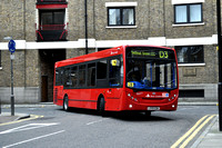 Route D3, East London ELBG 36073, LX59EDK, Wapping