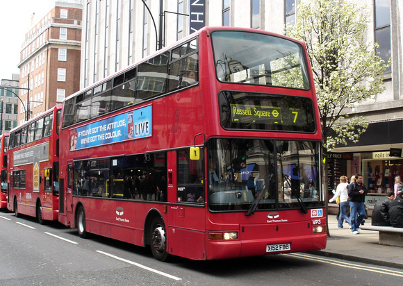 Route 7, First London, VP3, X152FBB, Oxford Street