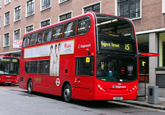 Route 15, Stagecoach London 12151, LX61DCY, Aldgate