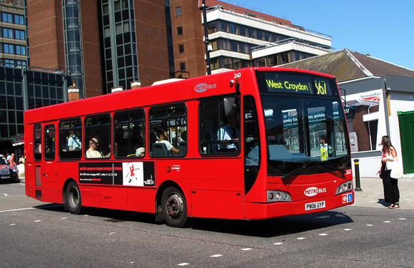 Route 367, Metrobus 260, PN06UYP, Bromley