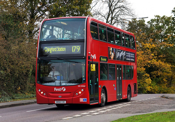 Route 179, First London, DN33564, SN58CHC, Chingford