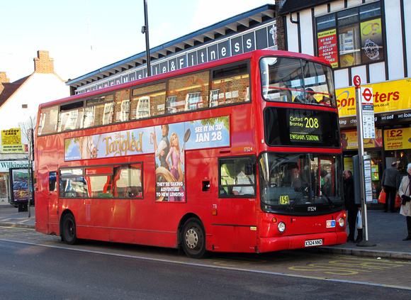 Route 208, Stagecoach London 17324, X324NNO, Orpington