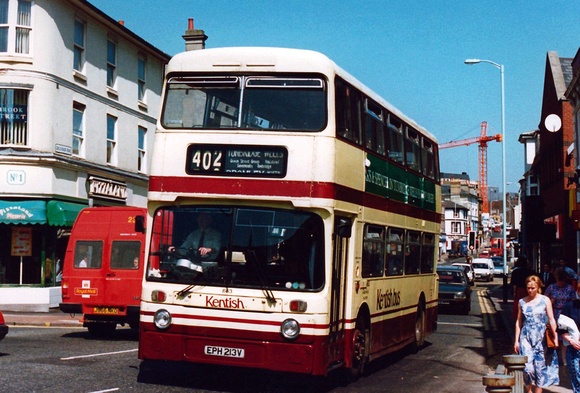 Route 402, Kentish Bus 663, EPH213V, Tunbridge Wells