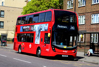 Route 345, Abellio London 2532, YX15OXB, Clapham Junction