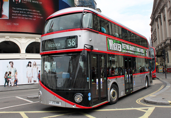 Route 38, Arriva London, LT188, LTZ1188, Piccadilly Circus