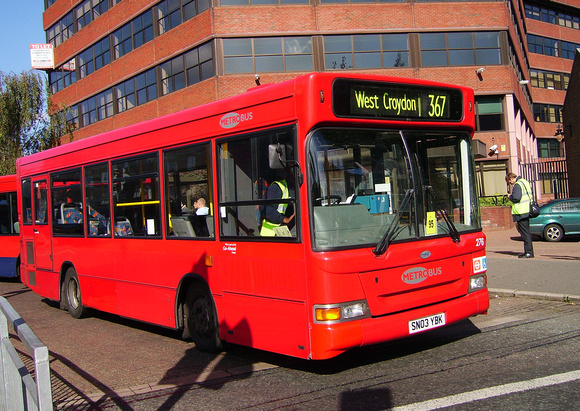 Route 367, Metrobus 276, SN03YBK, Bromley