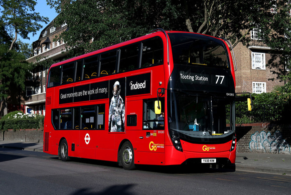 Route 77, Go Ahead London, EH285, YX18KWW, Lavender Hill