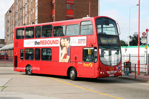 Route 150, First London, VNW32663, LK55AAU, Becontree