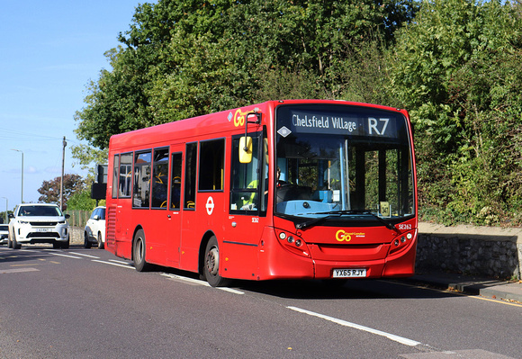 Route R7, Go Ahead London, SE262, YX65RJY, Orpington