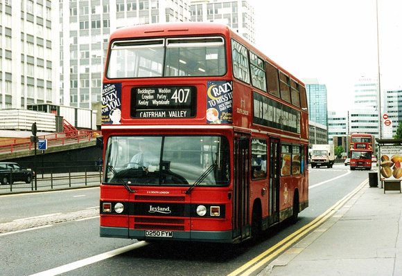 Route 407, South London Buses, L250, D250FYM, Croydon